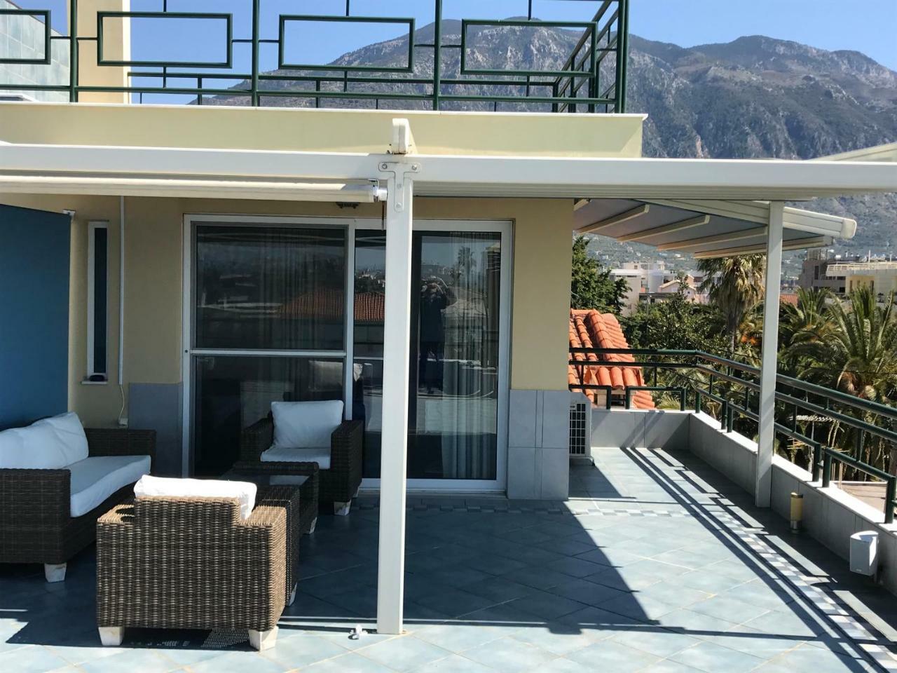 Ferienwohnung Tg Kalamata Beach Studio With Sea View Terrace Exterior foto